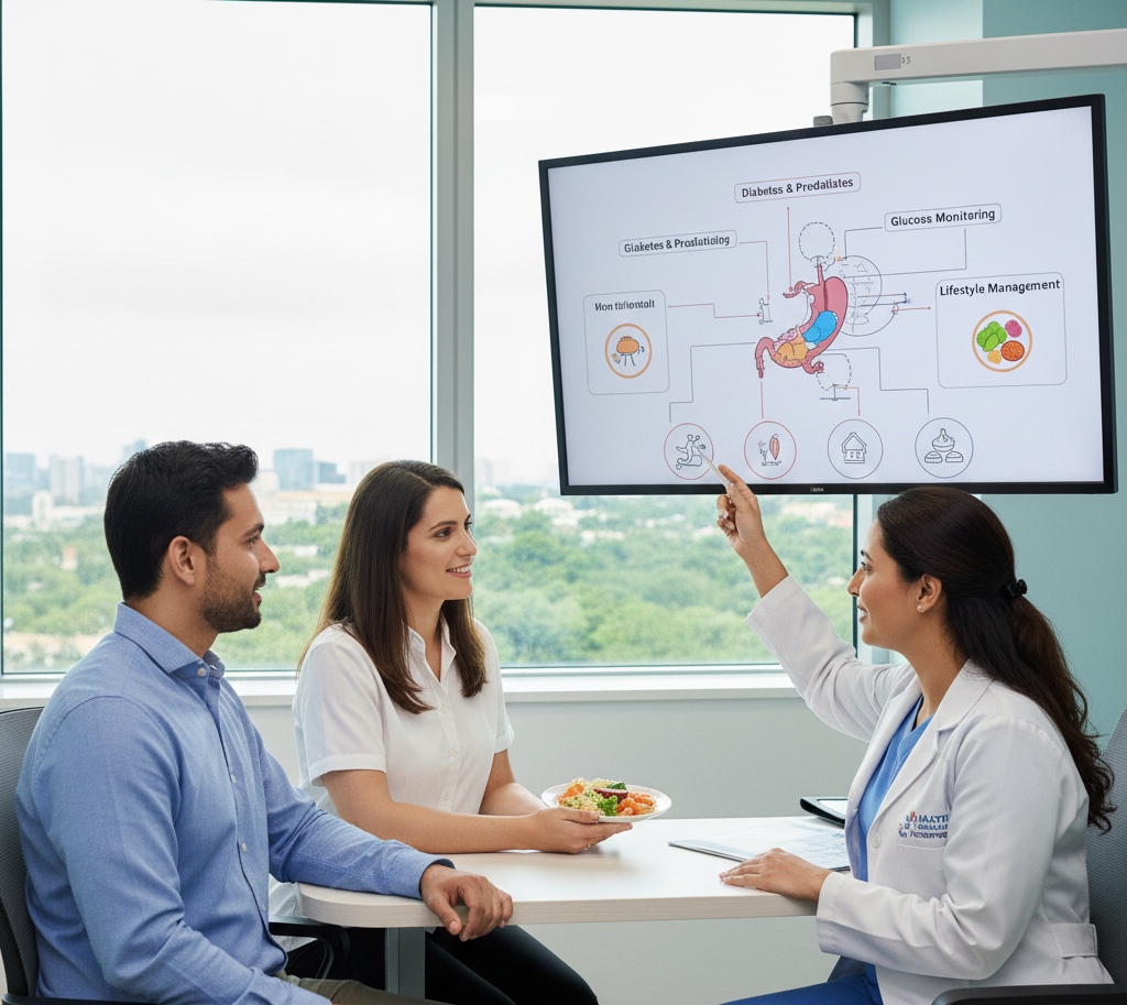 Diabetes Clinic at Mathi Hospital